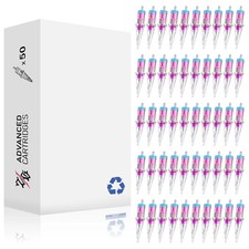50Pcs Tattoo Cartridge Needles Mix 12 Assorted 3RL 5RL 7RL 9RL 11RL Round Liner