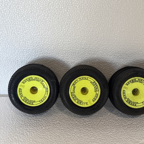 Vintage Team Losi XXXNT XXXT Adam Drake Special Edition Wheels Tires Combo Used - Picture 9 of 15