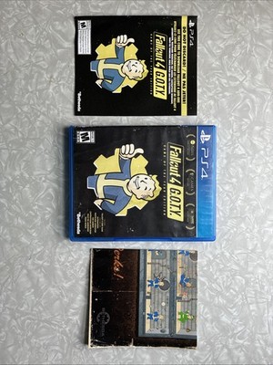 Fallout 4 GOTY PS4 Complete w Case No DLC Insert Game of the Year Edition Disc
