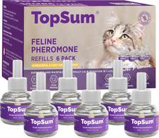 Cat Calming Pheromone Diffuser: Feline Pheromones Plug in for Stress, along at H