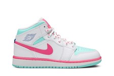 Air Jordan Air Jordan 1 Mid GS 'Digital Pink' 555112-102 Shoes