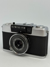 NEAR MINT Olympus PEN EE-3 Half Frame 35mm Film Camera Red Flag Tested Japan