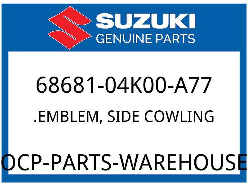 .EMBLEM, SIDE COWLING | FOR YVB