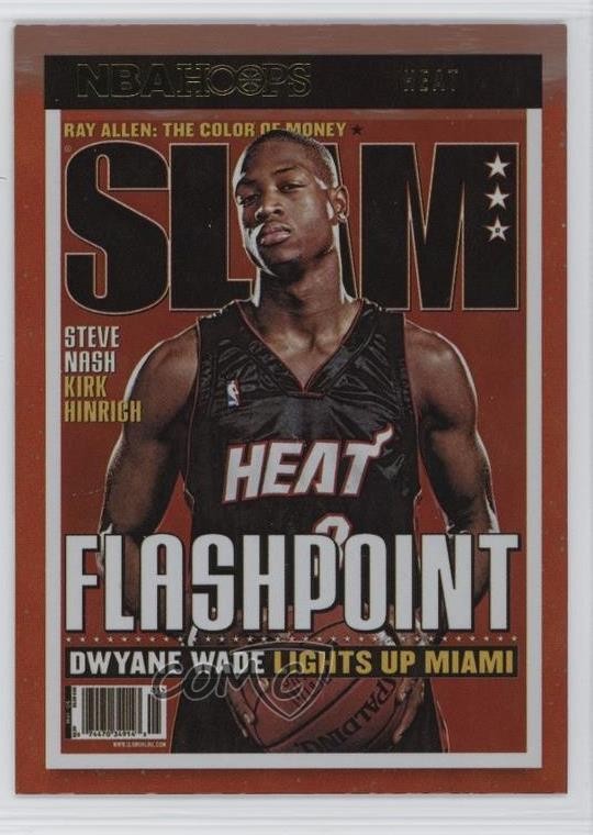 2021-22 Panini NBA Hoops Slam Holo Dwyane Wade #SLAM#87 HOF 06xp