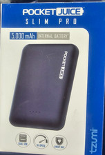 Pocket Juice Slim Pro Dual USB Internal Battery Power Bank 5,000 mAh