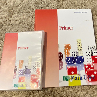 Math-U-See Primer Beginner Instruction Manual 2010 Steven P. Demme Paperback