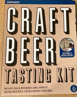 Craft Beer Tasting Kit von Barbuzzo. Inhalt siehe Foto. Unbenutzter Zustand.