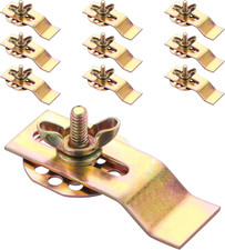 10 Pack Undermount Sink Clips Mounting Kit Countertop Support Brackets