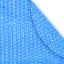 15' Round 8 Mil Blue Heavy Duty Swimming Pool Solar Blanket Heater Cover