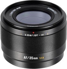 US 7artisans 35mm F1.8 Lite Auto Focus APS-C Prime Lens for Sony E-Mount Cameras