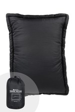 Mountain Warehouse Travel Pillow Safe with Stuff Sack Compact Portable Headrest