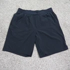 Lululemon Shorts Mens Large Black THE Linerless Athletic Training Gym 9" Inseam