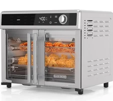 BLACK+DECKER Crisp 'N Bake Air Fryer Toaster Oven Combo, 12 in 1 Countertop