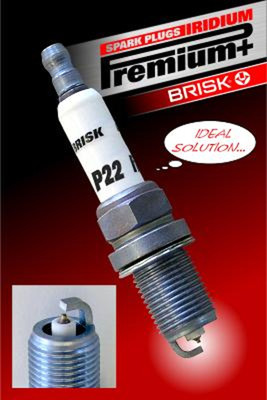 BRISK Zündkerze 1922 25 M14x1,25 für VW GOLF 6 5K1 SCIROCCO 3 137 138 PASSAT CC