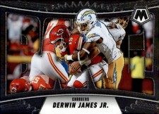 2025 Panini Mosaic #4 Derwin James Jr. Bang! Mosaic Los Angeles Chargers