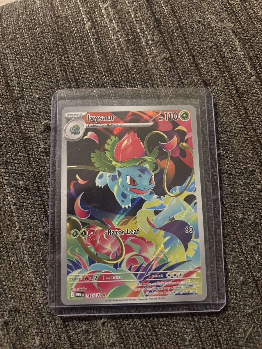 Ivysaur 134/132 Me01: Mega Evolution Holo | eBay