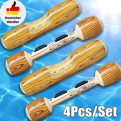4tlg Aufblasbare Pool Wasserspielzeug Wassersport Float Schwimmspiel Spielzeug