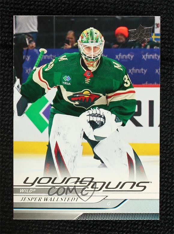 2024-25 Upper Deck Series 1 Young Guns Jesper Wallstedt #202 Rookie RC