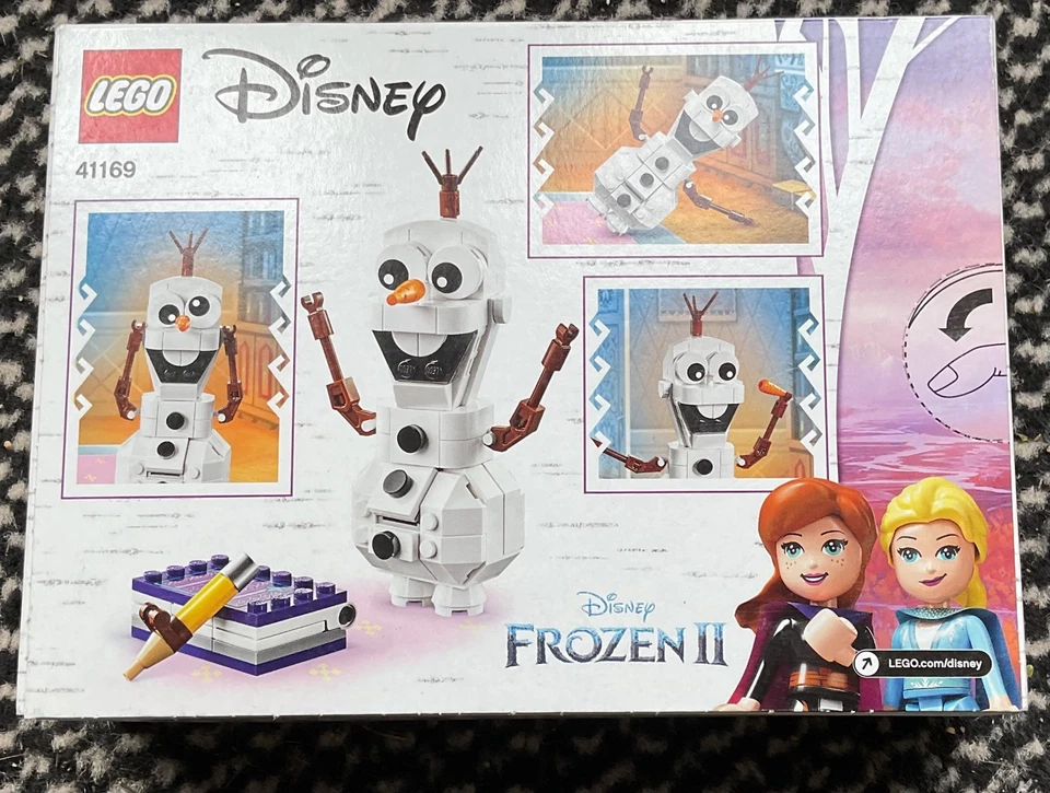BOITE SET LEGO DISNEY LA REINE DES NEIGES 41169 OLAF LE BONHOMME DE NEIGE FROZEN - Photo 2/2