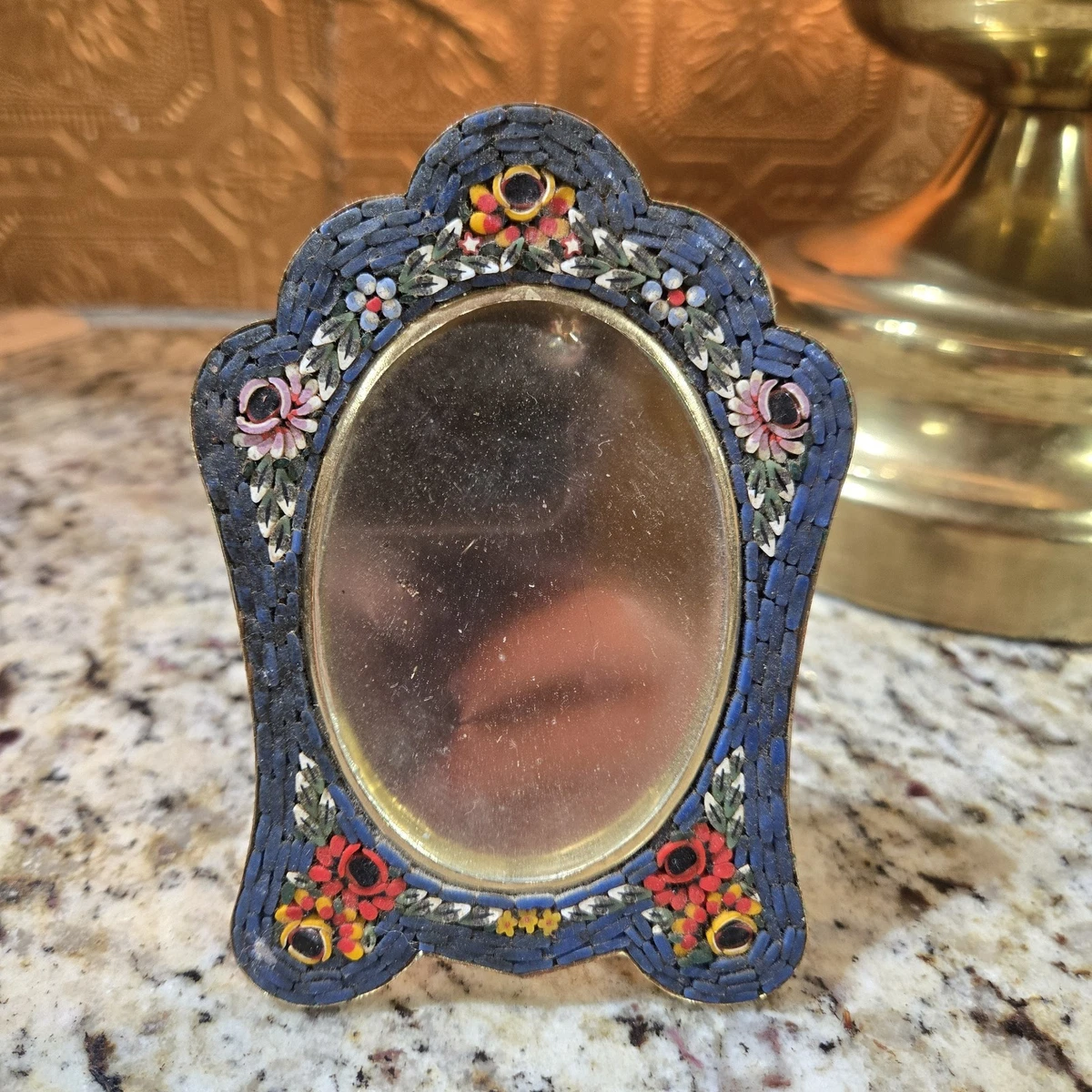 Mosaic Picture Frame In Antique Picture Frames for sale | eBay