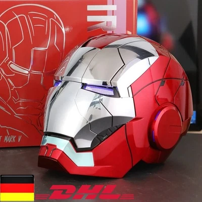 MARKENLOS Autoking Iron Man MK5 Helm Sprachsteuerung 1:1 Wearable ABS Maske Cosplay Prop