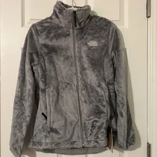 THE NORTH FACE Women's Osito Full Zip Fleece Jack Meld Grey, Medium New