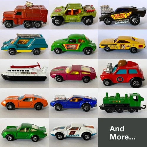 Vintage 1970s Matchbox Die Cast Cars, You Choose, NM to VG, All Made in England
