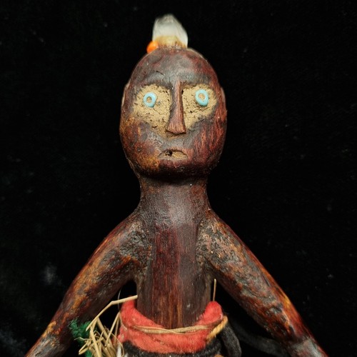 Amuleto Sasak Talimans - Pareja fetiche Escultura de madera Arte primitivo Tribu Lombok - Imagen 7 de 21