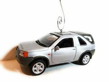 Land Rover Freelander Large Custom Christmas Ornament 1:34 Diecast Gray