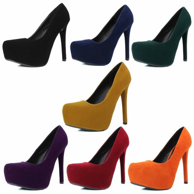 qupid pointed high heeled shoes