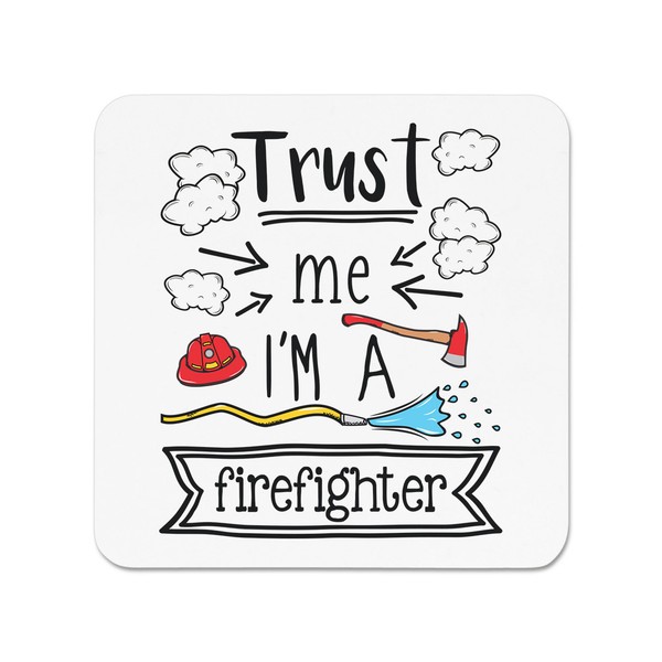 Trust Me I'm A Feuerwehrmann KüHlschrankmagnet - Lustig Feuerwehrmann Best-image