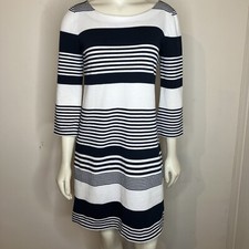 Lily Pulitzer Marlowe Dress Size S Striped Textured Knit