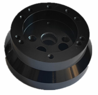 Replacement For 5/6 Hole Steering Wheel Hub Adapter (Black)