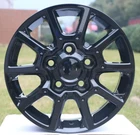 18" Wheels Fit Toyota Tundra Land Cruiser Sequoia 5x150 Gloss Black Rims Set 4