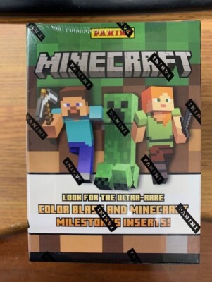 2024 Panini MINECRAFT Trading Card Blaster Box With Exclusive Colorblasts Rare