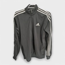 Adidas Men's Essentials Warm-Up 3-Stripes Track Jacket Size Small