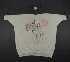 Vintage DISNEY MGM Graphic Women's Tee 1987 made in USA Large polyester/cotton