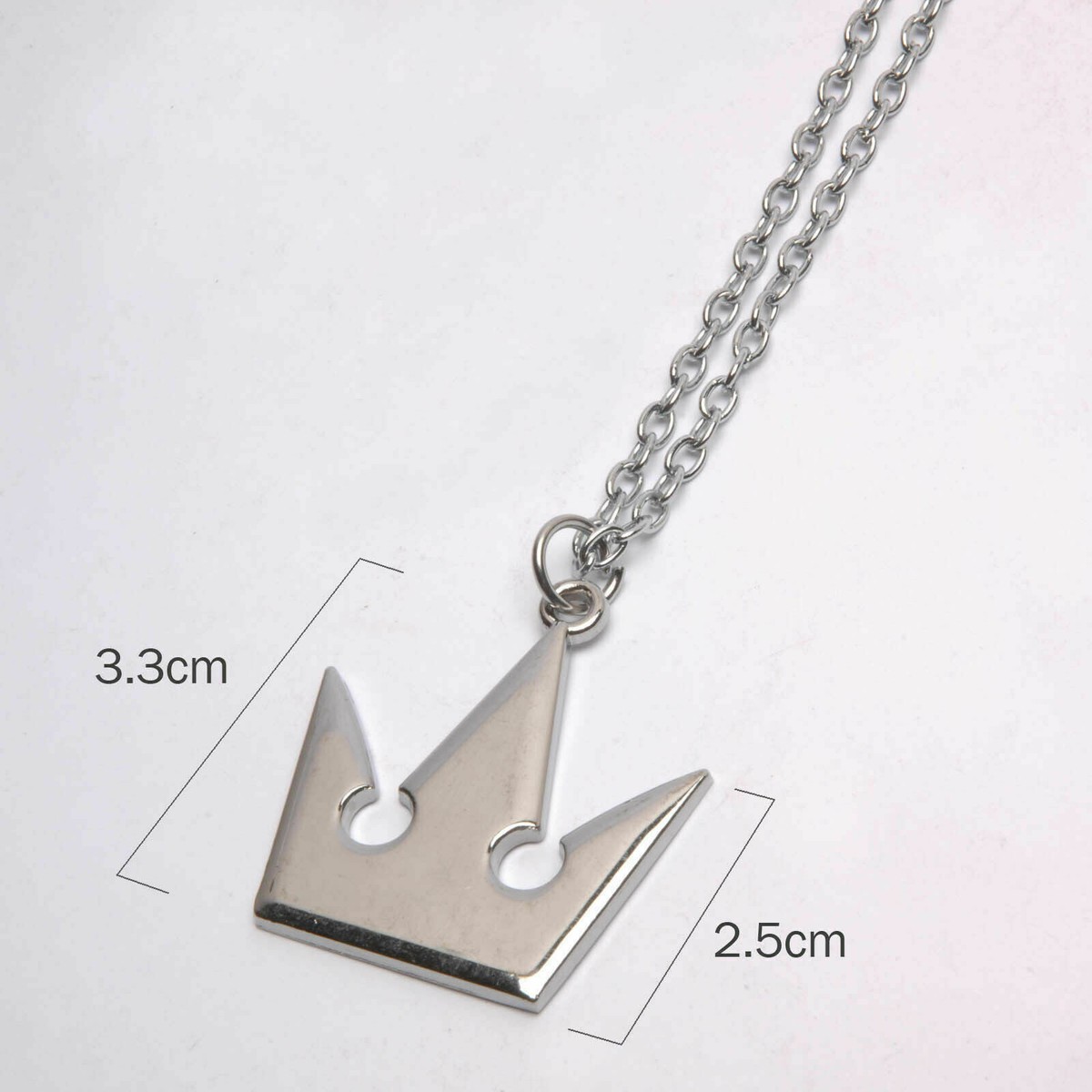 Kingdom Hearts Sora Crown & Roxas Cross Necklace Cosplay New Hot