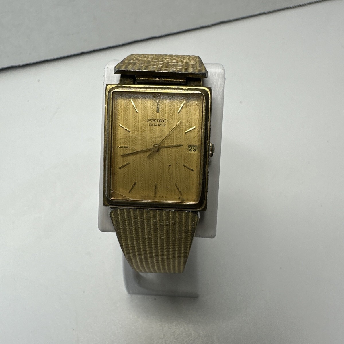 Vintage Seiko UNTESTED 5P32-5239 Men's Watch Quartz Japan Movement