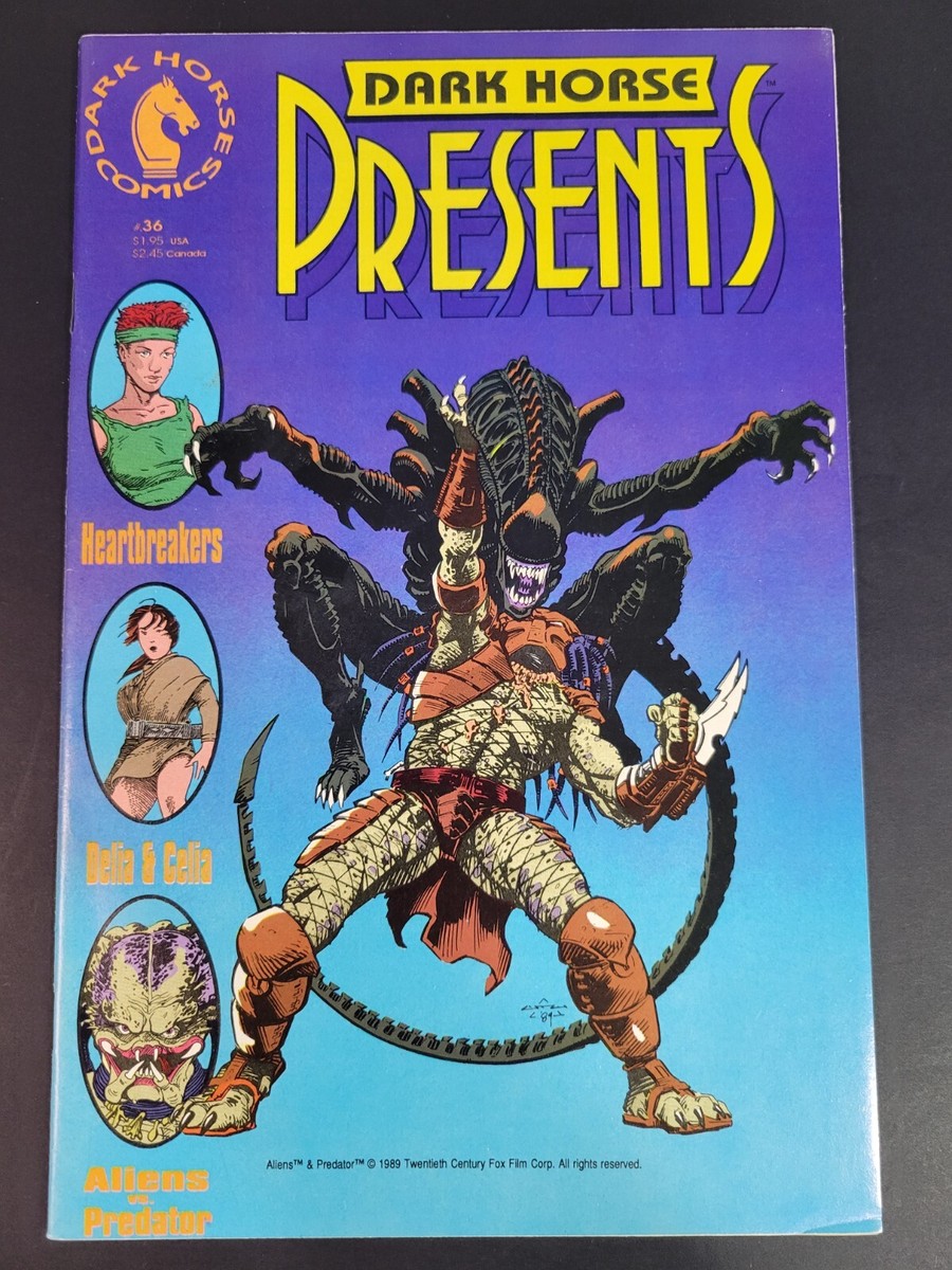 Dark Horse Presents #36 1st Battle Aliens vs Predator 1989