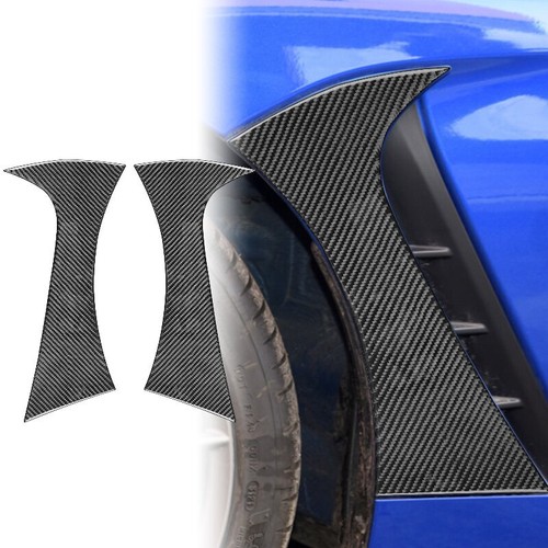 Carbon Fiber Side Fender Air Vent Cover Trim for Toyota GR86/Subaru BRZ 2022-24 - 第 1/5 張圖片