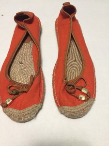 orange michael kors shoes