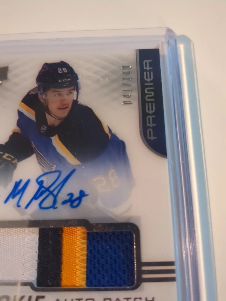 Rare 4 Color Patch!! 2019 UD Rookie Auto/Patch MacKenzie MacEachern #AR-MM /149 - Image 4 of 4