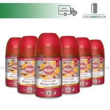 6 X AIRPURE AUTOMATIC SPRAY REFILLS 250ML AIR FRESHNER AIRPURE SELECT SCENTS