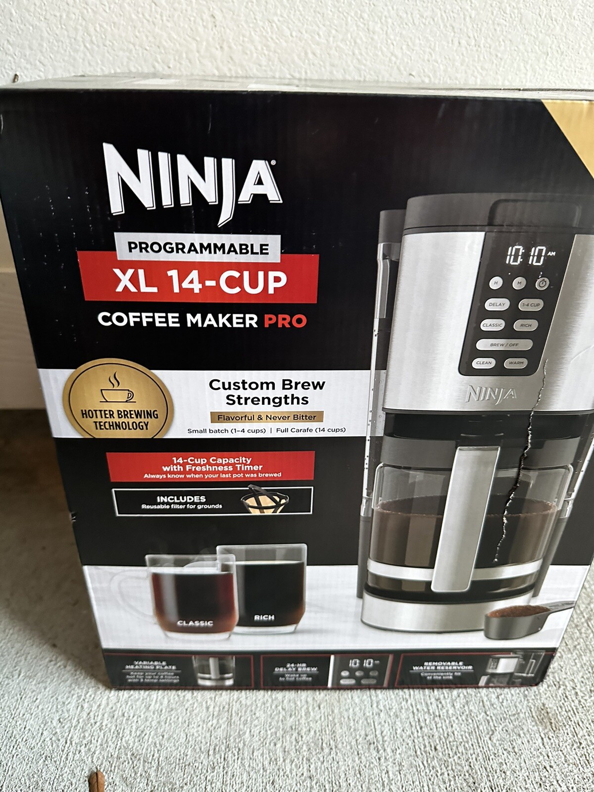 Ninja Programmable XL 14Cup Coffee Maker DCM201 for sale online eBay