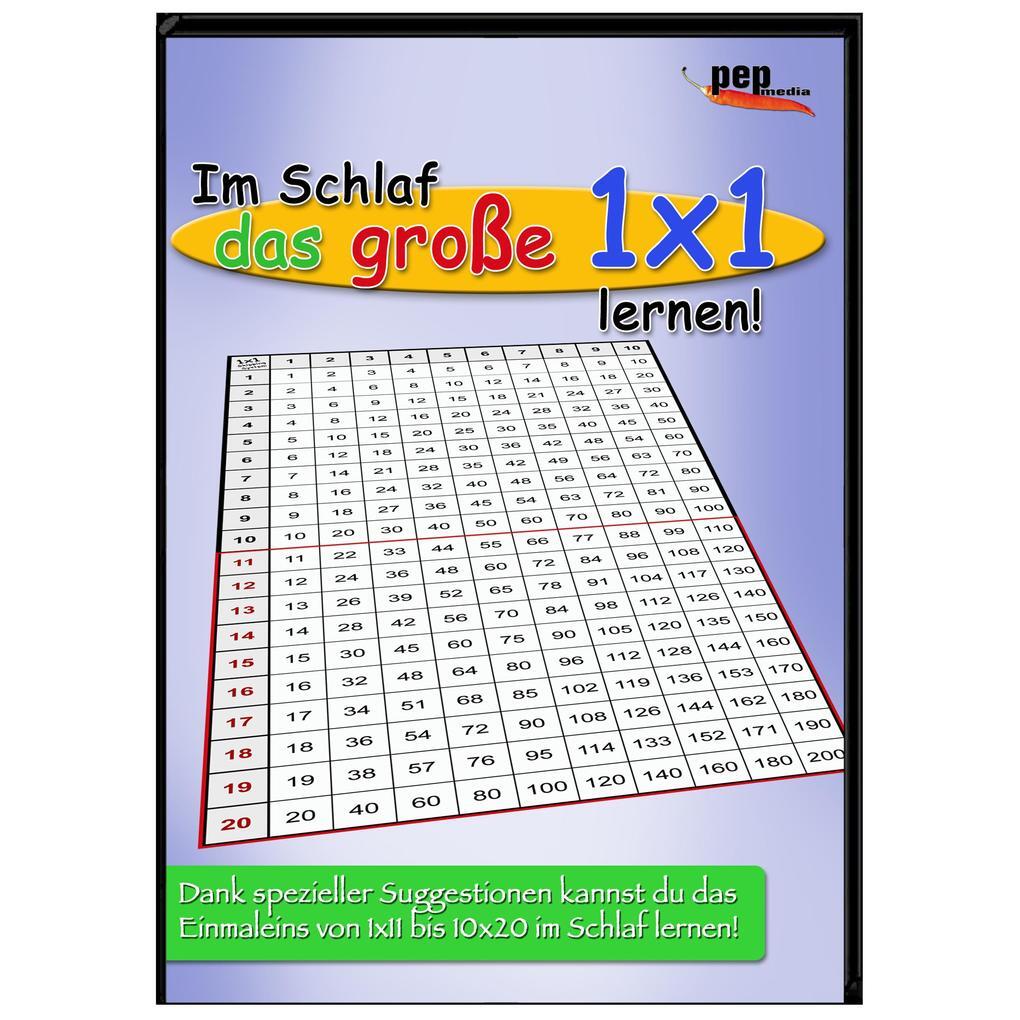 Thumbnail - Schlaf Das Große 1x1 Lernen | Markus Neumann | 2015 | Deutsch