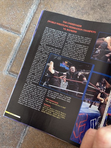 WWF Wrestling Magazine July 1997 UNCUT TRADING CARD SHEET Sycho Sid UNDERTAKER + - Bild 13 von 17