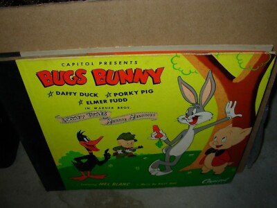MEL BLANC bugs bunny / daffy duck / porky pig ( children ) capitol 64 - 3 x 78 -