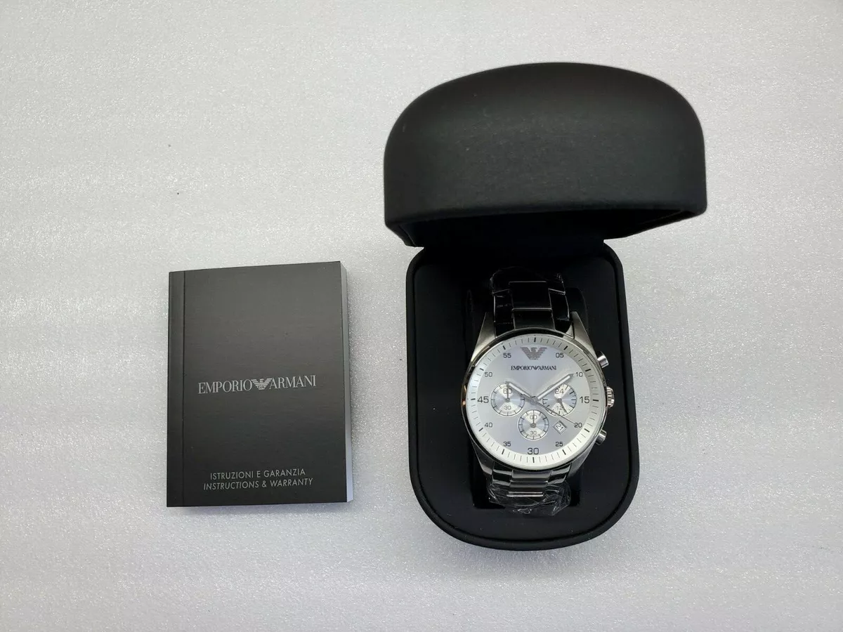 EMPORIO ARMANI SPORTIVO CHRONOGRAPH DATE ST.STEEL MEN S WATCH