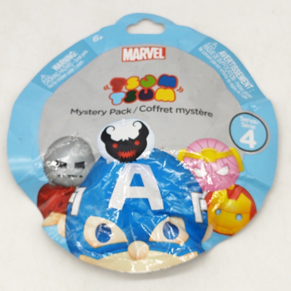 Disney Marvel Tsum Tsum Series 4 Mystery Pack Blind Bag Unopened
